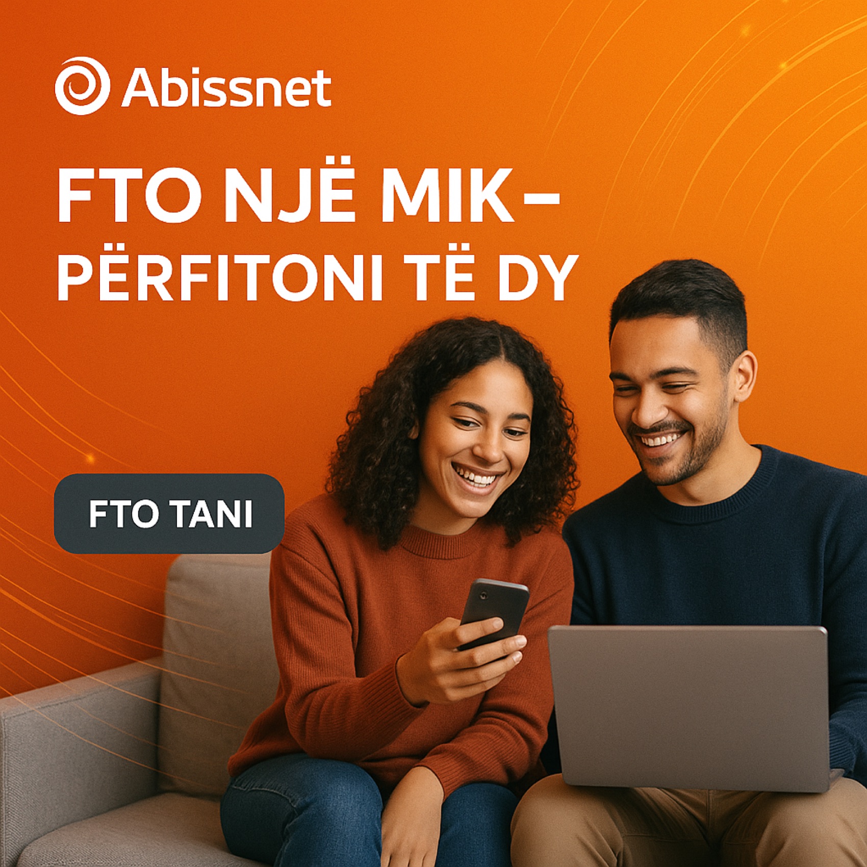 Internet fibër optike Abissnet